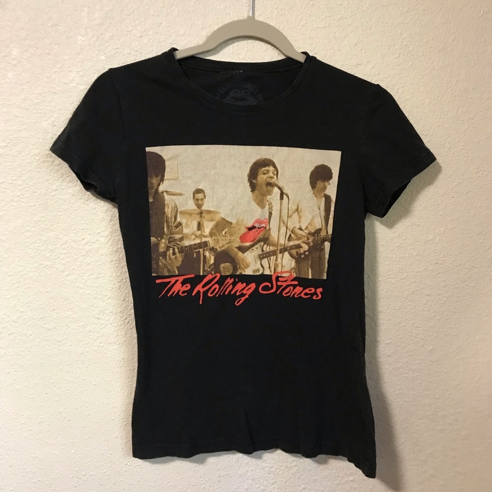 Women’s Rolling Stones Vintage Band/Graphic T Shirt Size SM